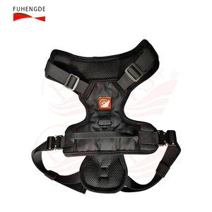 Solid Pattern Customizable <strong>Dog</strong> Harness Set <strong>Collar</strong> Leash Personalized Features - Product Image 1