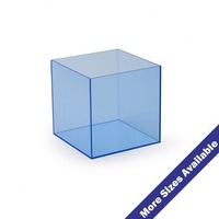 Usine personnalisée grande petite boîte en acrylique boîtes transparentes en acrylique affichage grand cadeau bonbons fleur stockage boîte en acrylique