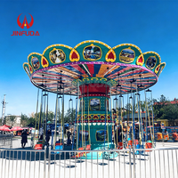 Chaise volante rotative de luxe pour parc panoramique, équipement d'amusement pour enfants de taille moyenne, fabricant indépendant d'élévateurs, extérieur