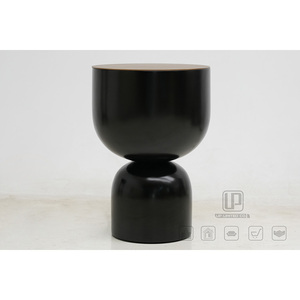 New Style Wood Funnel Shape <b>Coffee</b> <b>Table</b> Luxury Black Body and Brown Top Round <b>Coffee</b> <b>Table</b> for Living Room <b>Coffee</b> <b>Table</b> Black a - Product Image 5