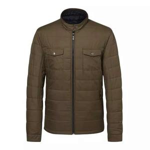 Veste matelassée réversible pour homme Soccer Max Pro, conception personnalisée ODM, imperméable, respirante, fermeture éclair, col montant, style décontracté - Product Image 5
