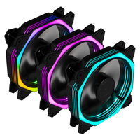 Ventilateur de refroidissement PC haute performance LOVINGCOOL RGB pour boîtier de jeu ARGB 120 mm avec contrôleur ARGB 5V et télécommande pour CPU de bureau