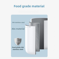 Tasse à café auto-mélangeuse électrique en acier inoxydable isolée avec couvercle, 380 ml, avec logo personnalisé et agitation magnétique automatique