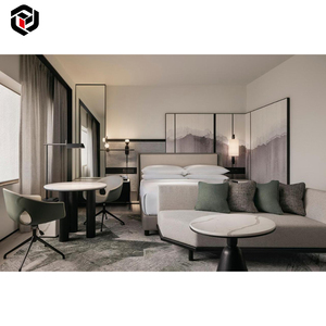 Juego de dormitorio moderno de madera de lujo de fábrica de China Paquete de muebles de hotel de madera maciza para uso en <span class=keywords><strong>apartamentos</strong></span> de <span class=keywords><strong>vacaciones</strong></span> de 5 estrellas - Product Image 5