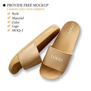 2024 tasarımcı terlik sandalet amerika hızlı teslimat Oem baskı logosu EVA PVC açık kadınlar bayanlar özel slaytlar terlik