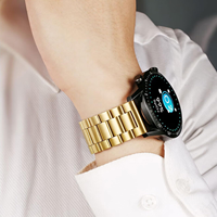Pulsera de correa ultradelgada ligera de 14mm, correa de reloj de Metal clásica de acero inoxidable para chicas y mujeres