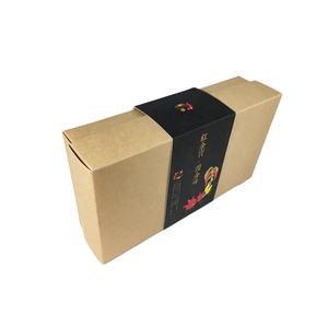 Customized Corrugated Packaging <b>Recycled</b> Kraft Paper Mailer Box Embossing UV Coating for Clothing Candy Snacks <b>Gift</b> Packaging - Product Image 1