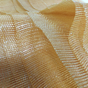 Sac en filet tubulaire circulaire en PP jaune, prix usine, vente en gros, pour l'emballage des oranges - Product Image 6