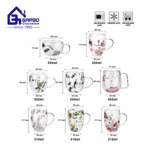 Taza de Café de 300 ml, Ecológica, de Borosilicato Alto, de Pared Simple, Diseño Minimalista con <span class=keywords><strong>Esmalte</strong></span>, para Té, Vino, Fiestas o Viajes - Product Image 6