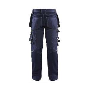BLAKLADER - 179013708800C152 Craftsman <b>trousers</b> with stretch <b>Navy</b> Blue - EAN 7330509753712 <b>WORK</b> <b>TROUSERS</b> CARGO <b>WORK</b> <b>TROUSERS</b> - Product Image 2