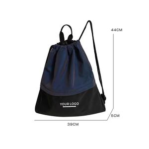 Sac à dos léger unisexe de luxe en polyester personnalisé avec cordon de serrage pour événements sportifs, marathons et activités de plein air - Product Image 2