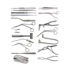 Juego de Instrumentos Manuales para Septoplastia y Rinoplastia, Herramientas Quirúrgicas ORL, Kit de Cirugía Nasal de Acero Inoxidable - Product Image 1