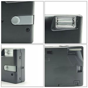 Cámara de Fotos Desechable Personalizada de 35 mm con Carcasa Amarilla de Plástico para Bodas - Product Image 3