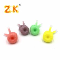 Gelée en forme de beignet de 30g, gelée à saveur de fruits en pot