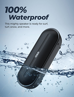 Altavoz ThunderBox Plus BTS25R Portátil Inalámbrico de 24W con Sonido Potente y Nítido XBass, Resistente al Agua IPX7, 20 Horas de Reproducción