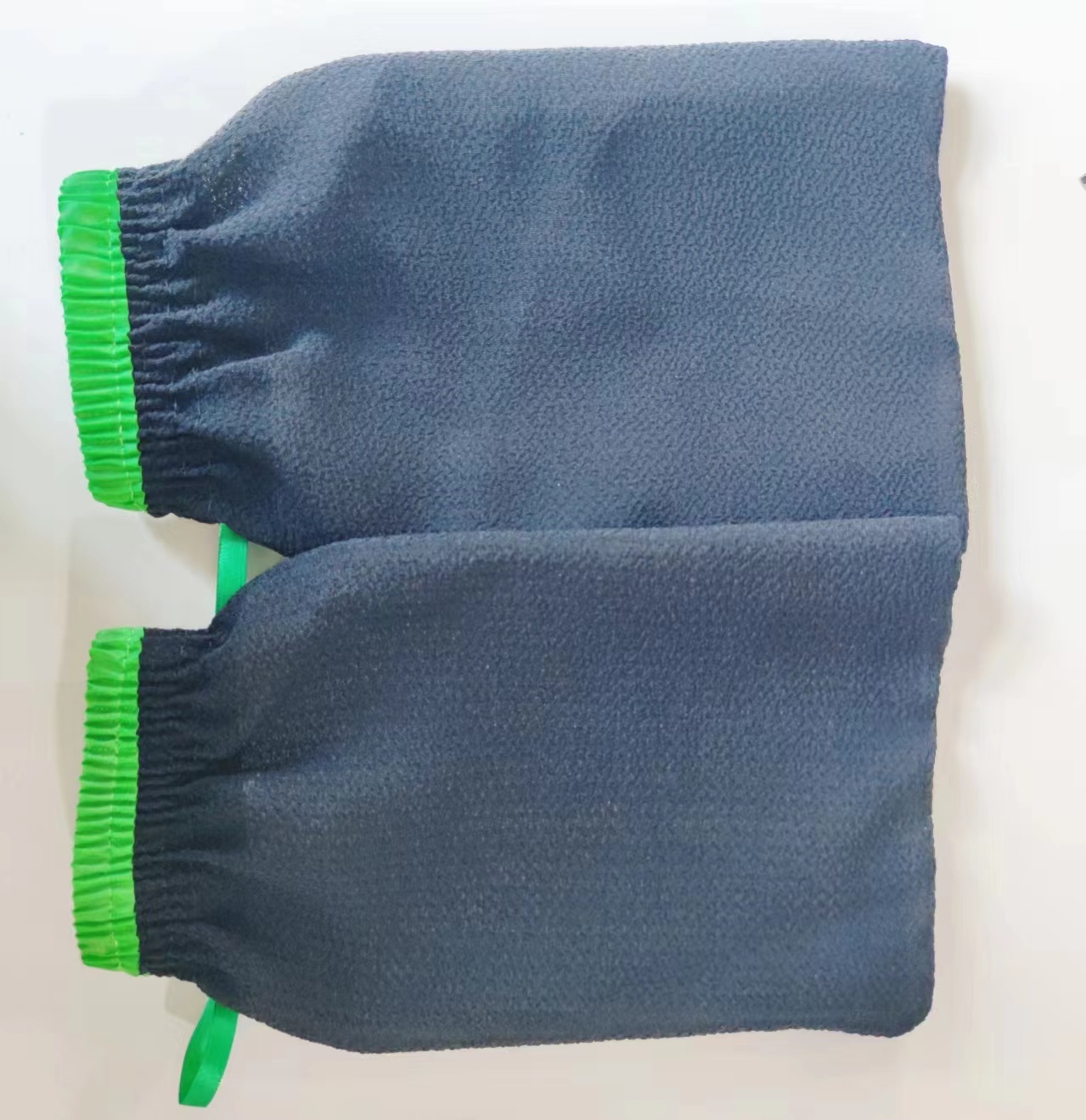 Black with green edge