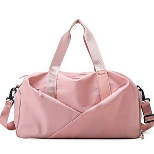 Muestra Gratis 2023 Bolsa Deportiva para Mujer con Compartimento Separado para Zapatos Húmedos y Secos, Gran Capacidad, Bolsa de Mano para Viajes al Aire Libre - Product Image 4