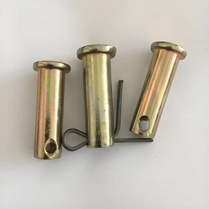 Đầu phẳng Chốt pin 6mm Đường kính đen/sáng kết thúc pin định vị với lỗ - Product Image 4