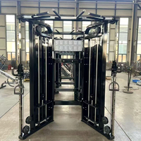 Équipement de fitness commercial pour salle de sport : Appareil de musculation fonctionnel Fitness Glide, Machine à câbles croisés pour la musculation