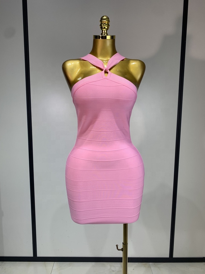 pink backless bodycon dress Backless Bodycon Dress // Pink – Rocket main image 0