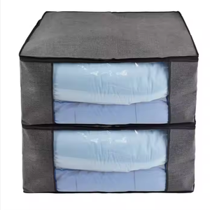 Sac en tissu avec logo de marque personnalisé pour la literie et le rangement des vêtements dans le placard ou sous le lit au prix d'usine - Product Image 1