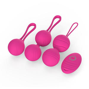 2 in1 Silicone Vagina esercizi telecomando vibratore uovo giocattoli sessuali per donna Kegel palla - Product Image 2