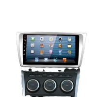 Frame DVD Player Mobil untuk Mazda 6 2008-2015 Panel Navigasi Frame Radio Mobil Frame Fascia Radio Android