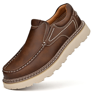 Scarpe Mocassino in Vera Pelle di Vacchetta Stile <span class=keywords><strong>Coccodrillo</strong></span> Fatte a Mano per Uomo Nuovi Arrivi Taglie Grandi per Adulti e Adolescenti - Product Image 1