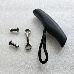 Accesorio para kayak, gancho tipo C de acero inoxidable con tornillos y mango para uso recreativo en lagos y ríos - Product Image 1