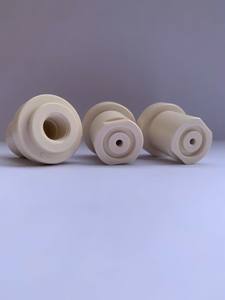 Pieza de ingeniería resistente al desgaste para maquinaria textil: Guía de hilo de POM/PEEK con ojal de collarín único - Product Image 6