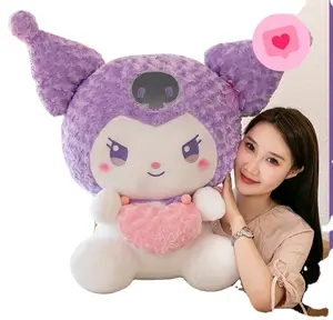 Японская Мелодия плюшевая игрушка Kawaii Cinnamoroll Большие размеры плюшевая подушка Kuromi Love сердце плюшевая кукла