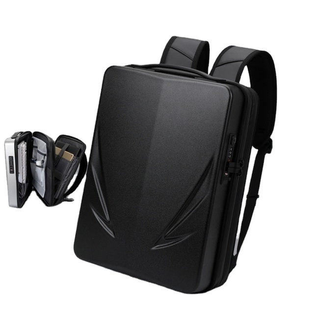 Wholesale of New Products PC Hard Shell Computer Bag Gaming Backpack for Men Color Double-layer Black With Good Product Quality