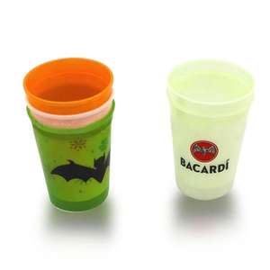 Gobelet de stade en plastique PP avec logo personnalisable, différentes tailles, réutilisable, incassable, imprimé, fabriqué au Vietnam - Product Image 3