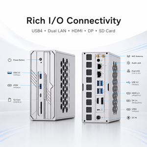 คอมพิวเตอร์ AI Mini Desktop Max+ 395 พร้อม WIFI 7 PC 128G LPDDR5X 2TB SSD ปรับแต่งได้จากโรงงานโดยตรง - Product Image 6