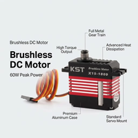 Servo Brushless Mini Alloy KST X15-1809 24kg.cm HV Digital Actuator untuk Sambungan Robot Industri Lini Produksi Otomatis
