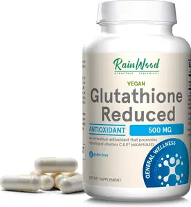 HALAL Glutathione viên nang nhãn hiệu riêng làm trắng da Viên nang L-Glutathione viên nang