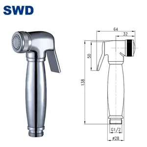 Portable Hand Held Toilet Washing Bidet for Women Cleaning Shower Shattaf