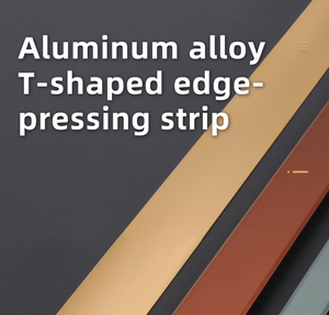 Bande de finition en alliage d'aluminium en forme de T pour carrelage de cuisine, magnifiquement conçue, durable, étanche et auto-adhésive - Product Image 6