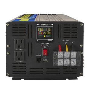 คุณภาพเหนือระดับ 5kw 48v อินพุต/220v เอาท์พุต พลังงานแสงอาทิตย์ความถี่สูงสำหรับบ้าน/สำนักงาน - Product Image 3