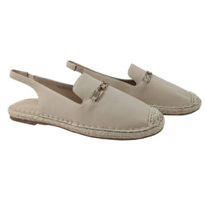 여성용 하프 슈즈 2022 플랫 에바 깔창 Espadrilles 신발 여성 샌들 로퍼 스트랩 슬리퍼 - Product Image 1