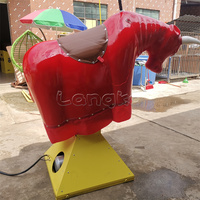 Taureau mécanique gonflable à prix d'usine, jeu sportif de rodéo, machine de taureau mécanique gonflable pour adultes