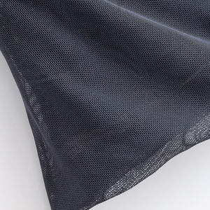 SHENZHU donna 2025 nuove canotte asimmetriche a pieghe alla moda Chic Vintage senza schienale <span class=keywords><strong>spalline</strong></span> <span class=keywords><strong>sottili</strong></span> canottiere femminili - Product Image 6