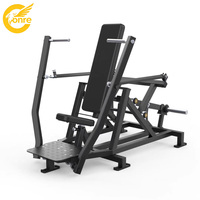 Machine à presser les jambes à 45 degrés et Hack Squat à charge libre, professionnelle, pour usage commercial, directement de l'usine, entraîneur de jambes pour salle de sport