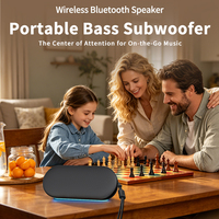 Haut-parleur Bluetooth portable avec batterie amovible, haut-parleur de fête, caisson de basses stéréo, système audio sans fil avec son surround