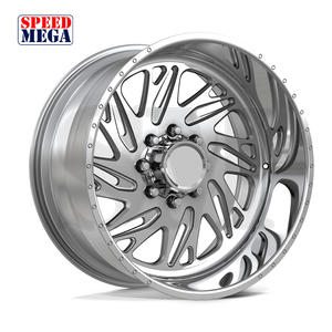 Ruedas Speedmega para Camioneta, Monobloque Forjado, Diseño Cóncavo Profundo, Acabado Espejo, 20 y 26 Pulgadas, 6x135, para F150 Silverado - Product Image 3