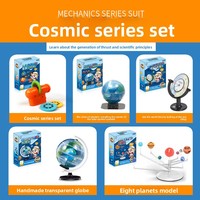 Modèle du Système Solaire Fait Main pour Enfants, Instrument Astro Physique, Jouet Éducatif Précoce, Aide Pédagogique