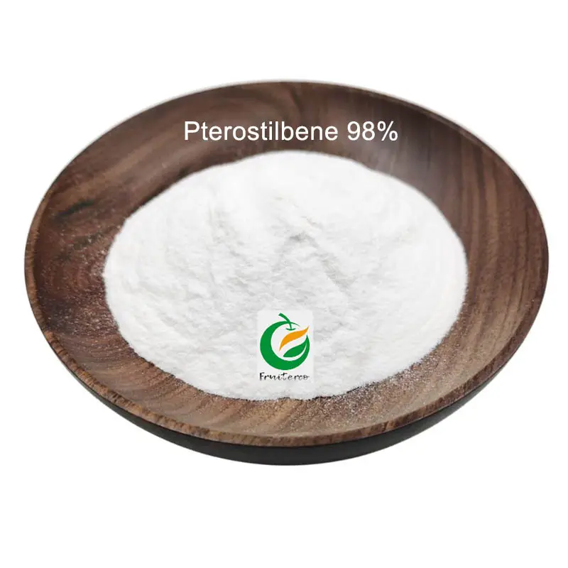 Vente en gros d'antioxydant naturel 98% poudre de pterostilène pterostilène