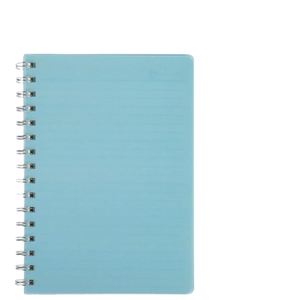 Wholesale <b>A5</b> Colorful PP Spiral Notebook Matte Waterproof Student Journal Notebook - Product Image 5