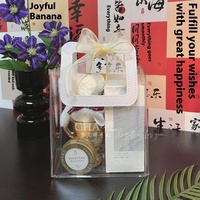 Spot Transparent PVC Souvenir Sac À Main De Mariage Bonbons Fiançailles En Plastique Emballage Cadeau Sac avec Ins Ouverture