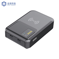 Lector RFID UHF Portátil UP100 de Material ABS para Banco de Energía de 10000mAh, Lector RFID Inteligente para Gestión de Inventario en Almacenes y Comercios
